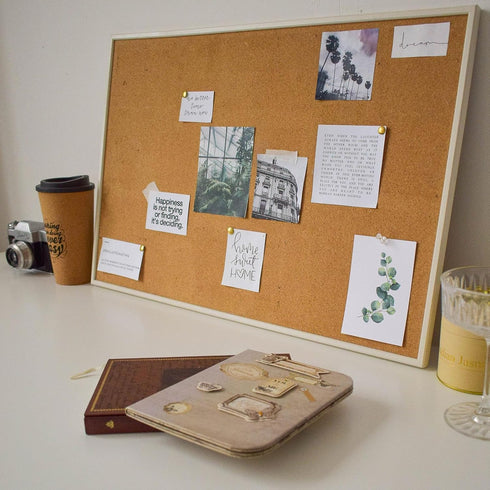 PATIKIL 12" x 12" Cork Board Tiles, 12 Pack Square Bulletin Board with Self Adhesive and Push Pin Clips for Home &