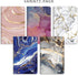Elan Publishing Company Field Notebook/Journal - 5"x8" - Marble Covers - Lined Memo Book - Pack of 5