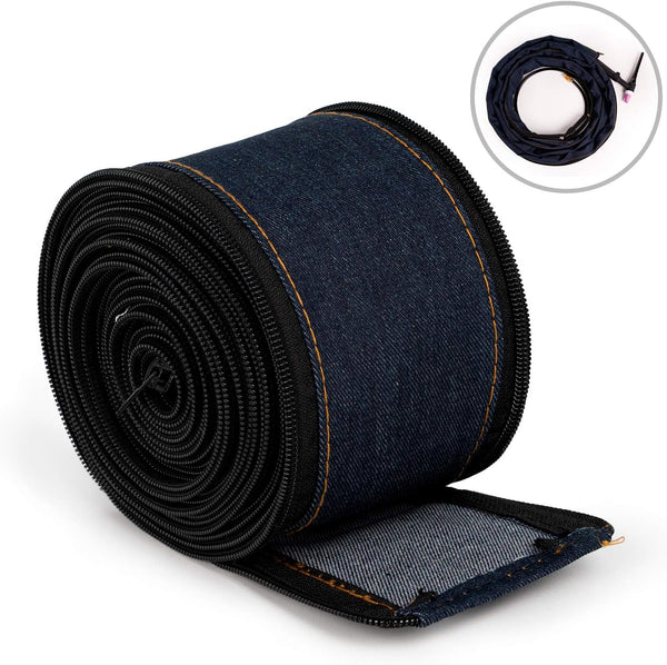 YESWELDER TIG Welding Torch Cable Cover Cowboy Zipper Jacket Style, 7.6 Meters (25 Feet Length)