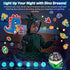 17 Dinosaur Night Light Projector for Kids Green Dino Toys for Boys, Star Night Lights with Music and Timer, Mode Color