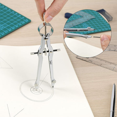 Mr. Pen Protractor and Compass Set for Geometry - Math Compass and Protractor Tools for School Supplies