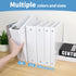 SUNEE 3 Ring Binder, 3 Inch, Clear View PVC-Free, Fits 8.5x11 Inches for School or Office