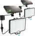 Solar Flood Lights Outdoor, 294 LED Motion Sensor Outdoor Lights, IP67 Waterproof