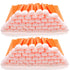 Foam Swab Sticks (100 pcs Large Rectangular Foam Tips, 5.25", Orange) Cleanroom Cleaning Swab Sponge Stick