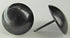 Premium Upholstery Tacks, 1-inch Diameter Nailhead Pins, Large Decorative Trim for Furniture (50, Black Pearl)
