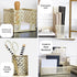 Gold Desk Accessories for Women Office, 6 Piece Gold Desk Set, Office Supplies Gold Organizer - Office Organization Set
