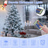 300Led 99FT Dimmable Decute Silver Wire Christmas Fairy String Lights with Remote Control Starry Lights with UL