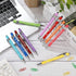 Outus 10 Pieces Funny Seven Days of the Week Pens with Sayings, 1.0 mm Black Ink Office Gifts - Black