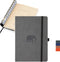 Dingbats A5 Wildlife Dotted Notebook Journal - Premium Vegan Leather Softcover for Writing, Note Taking, Travel