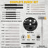 23PCS Set, Set Hammer Set Beaiguna Punch Upgraded Roll Pin Punch Mechanic Tools, Punch and with Bench Block, Steel