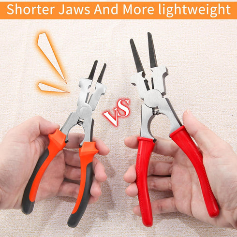 SPEEDWOX Multi-Function MIG Welding Pliers, Nozzle Cleaner, Slag Hammer, Wire Cutter, Scraper Files for Welding