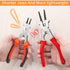 SPEEDWOX Multi-Function MIG Welding Pliers, Nozzle Cleaner, Slag Hammer, Wire Cutter, Scraper Files for Welding
