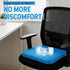 Whriou Volosso Cool Gel Seat Cushion for Long SittingGel Cushion for Wheelchair Soft, Chair Cushion, Car Seat Cushion