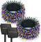 Brightown 2 Pack Solar String Lights Outdoor, Each 46Ft 120 LED Solar