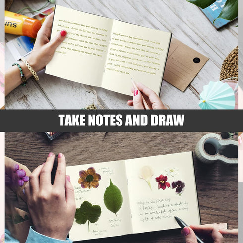 Thenshop 150 Pack Mini Notebooks, Bulk Small Unlined Journals, Pocket Blank Sketchbooks for Kids, Students, 4 x 4 Inch