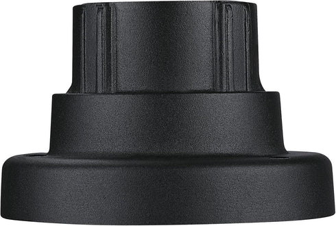 Textured Black Pedestal Mount for Post-Top Fixtures