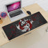 Rutuioy 31.5 11.8 Inch Japanese Koi Fish Ying Yang Black Red XXL XL Large Gaming Mouse Pad for Desk, Non-Slip Long