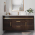 17.7x276 Countertops Counter ReWallpaper Brown Wood Contact Paper Thick Walnut Wood Grain Peel and Stick Kitchen