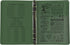 Rite in the Rain All-Weather 1/2" Ring Binder, 5 5/8" x 7 7/8", Green Binder (No. 9200)