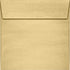 LUXPaper Square Invitation Envelopes | Peel & Press | 6" x 6" | Blonde Metallic | 81lb. Text | 50 Qty