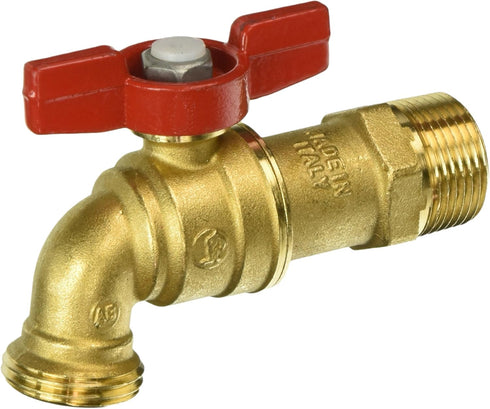 LEGEND VALVE AND FITTING T-537NL 3/4" T-537 Brass Lead-Free Ball Type Hose Bibb Valve by Legend