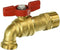 LEGEND VALVE AND FITTING T-537NL 3/4" T-537 Brass Lead-Free Ball Type Hose Bibb Valve by Legend