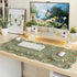 iLeadon Set, Desk Mat Desk Mat with Wrist Support Stitched Edges, Large Mouse Pad with Wrist Rest, Mouse Pad
