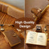 Acidea 7.5"x5.5" 200 Sheets(400Pages) Leather Vintage Journal, Hardcover Executive Notebooks, Blank Kraft Paper
