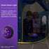 17457 GE LED Moon and Star Projector Night Light, Battery Operated Tap Light, Ideal for Kids Bedrooms, Playrooms