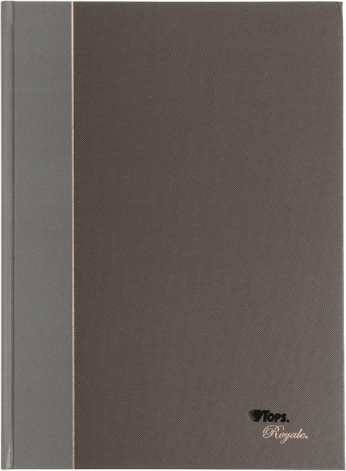 TOPS 25232 Royale Business Casebound Notebook, Legal/Wide, 11 3/4 x 8 1/4, 96 Sheets