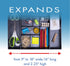 Expandable Office Drawer Desk Organizer, Dial Industries, Storage Tray