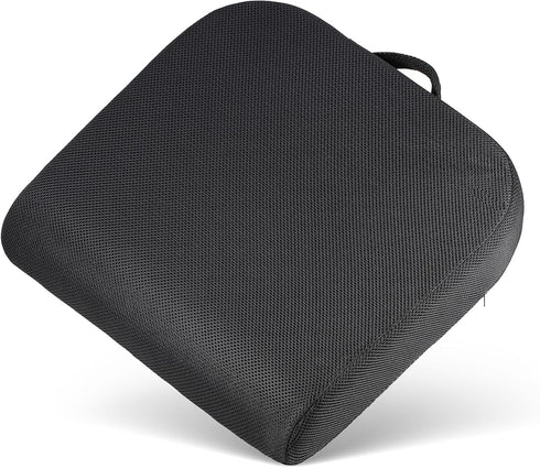 Tailbone Gel Seat Cushion - Memory Foam Cushion for Office Chair, Car Seat, and Wheelchair - Ergonomic Gel-Infused