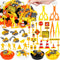 OAXNTGW 135 Pcs Construction Sensory Bin Items Construction Counting Sorting Sensory Bin Filler