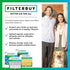 Filterbuy 14x24x1 Air Filter MERV 8 Dust Defense (1-Pack), Pleated HVAC AC Furnace Replacement Filter