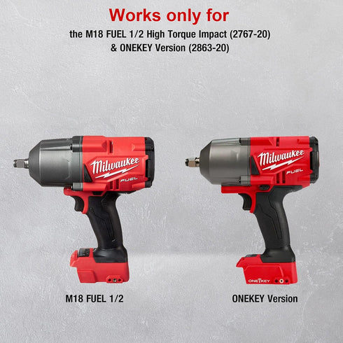 M18 High Torque Impact Wrench Boot 49-16-2767, Compatible with Milwaukee M18 FUEL 1/2" Impact (2767-20) & ONEKEY