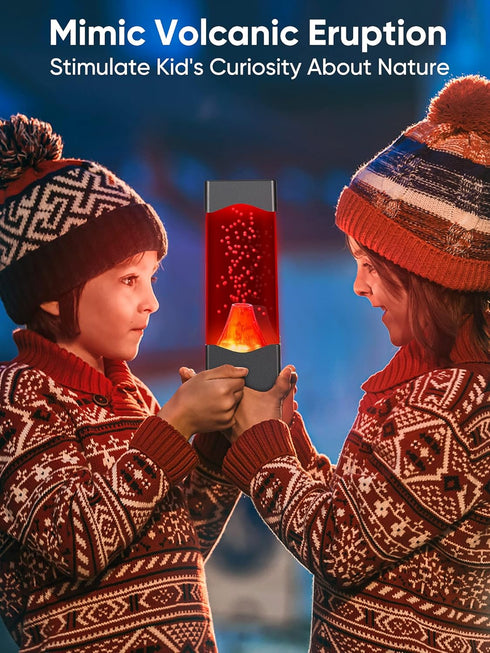 Night Light for Kids,USB Powered Volcano Lamps,Relaxing Nightlight for Kids & Adults,Room Office Desktop Volcano