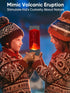 Night Light for Kids,USB Powered Volcano Lamps,Relaxing Nightlight for Kids & Adults,Room Office Desktop Volcano