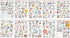 PPAPPAPPIYO Happy Dog Planner Sticker Accessories - Journals, Calendars, Weekly Stickers / 10 Sheets Size 4.6 x 6.1 Inch
