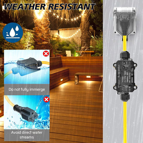 AC110V AC110/230/240/250 V/20A Switch,165 Waterproof Remote Control Power Switch,Equipped with a Multi-Functional