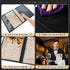 8.5 11" 2 Pack (8 Restaurant Menu Covers x with PVC Cover, Synthetic Leather Menu Holder Covers with Protective Layer