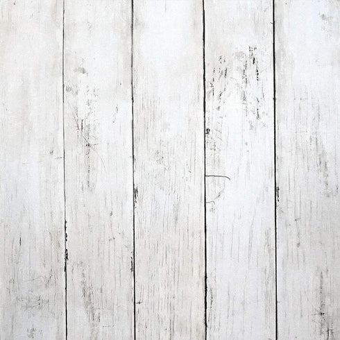 Wood Wallpaper White Shiplap, Peel and Stick 17.71" X 118", Self-Adhesive Removable for Kitchen Countertop