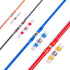 250PCS Solder Seal Wire Connectors, Waterproof Self Heat Shrink Electrical Butt Terminals for Automotive, Marine