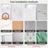 Wall File Organizer Holder, Wall Mount Hanging File Organizer, Office Mail Supplies Storage, 2 Packs