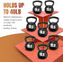 3-Tier 3 Counter Corner Retail Table Display Stand with Shelves | Step Corner Display Rack for Top, Craft Shows