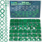 595 Pcs Air Conditioning O Ring Kit, 36 Size Seal Rubber O-Rings Assortment for Automotive A/C Plumbing Repair