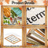 Set, Qilery Bookshelf Bulletin Board Motivational Words of Wisdom Cutouts for Classroom Decor, Rustic Boho Library