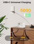 5000mAh 3CCT Dimmable NIORSUN Motion Sensor Wall Light, Battery Operated Wall Sconce with Remote, Rechargeable Wall