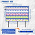 Crtiin 3 Pcs Foldable Bulletin Border Storage Pocket Chart, 41 x 24.5 Inch Classroom Organizer with Storage Pockets