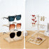 Set 2 (2-Tier 3-Tier), Closet Counter Luxury Acrylic Sunglasses Display Stand of & Glasses Stand, Eyewear Holder
