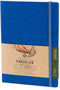Pentalic 6" x 8" Royal Blue Pocket Sketchbook Traveler Journal, 160 Pages